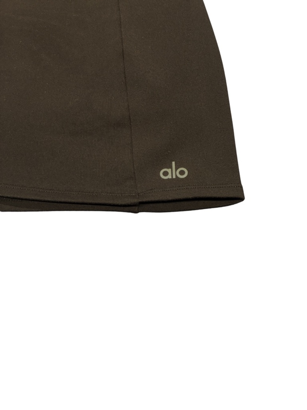 Alo Yoga Airbrush High-Waist Good Form Tennis Skirt Black SizeS Athleisure Skort - Picture 7 of 12
